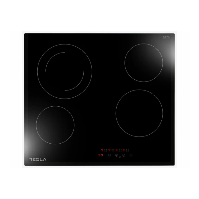 Ugradna ploča TESLA HV6411TB staklokeramička/4 zone/60cm/crna