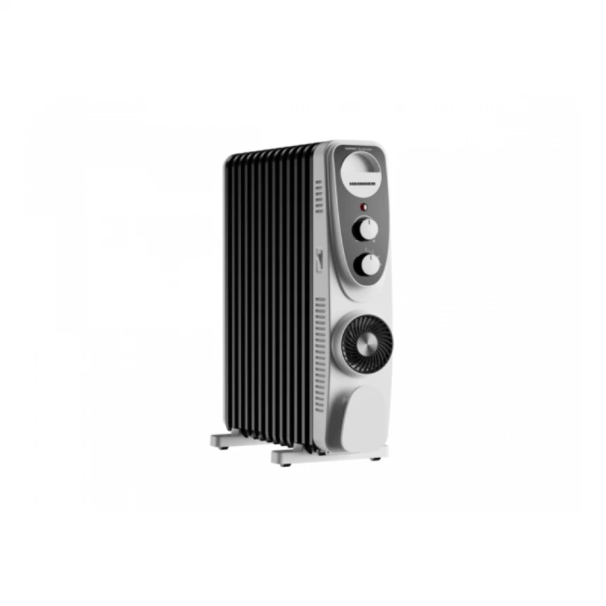 Uljani radijator HEINNER HOH-MVT13WH-BK 13rebara/2500W+ventilator 400W