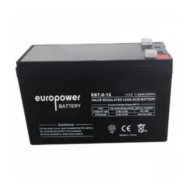 UPS Battery Europower ES12-7 12V 7Ah