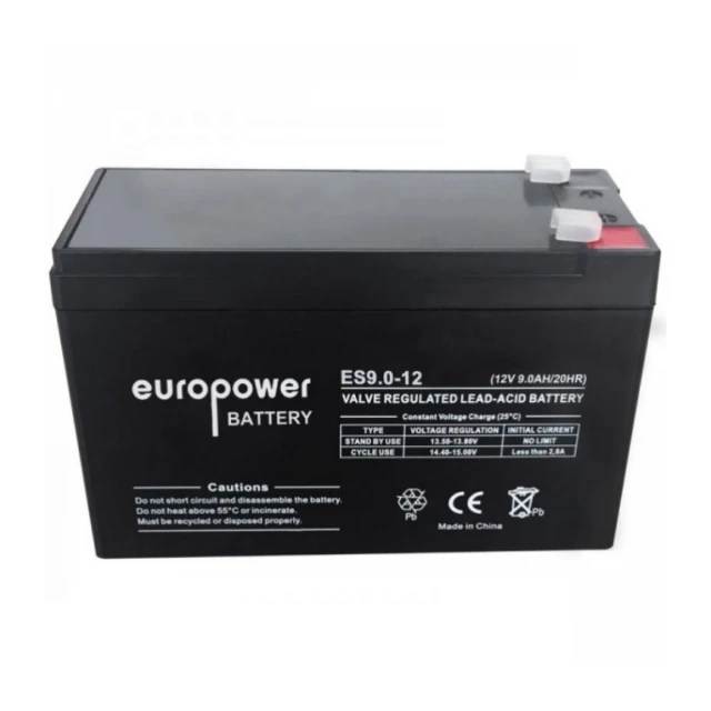 UPS Battery Europower ES12-9 12V 9Ah