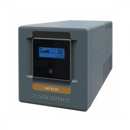 UPS Socomec NeTYS PE 1500VA/900W 230V 50/60Hz BATTERY INCLUDED WITH AVR, STEP