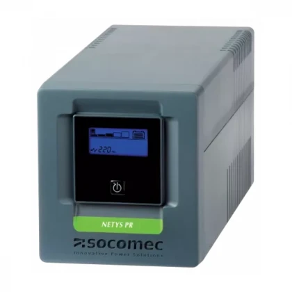 UPS Socomec NeTYS PR-MT 1000VA/700W 230V 50/60Hz/AVR/SINEWAVE/RJ45/USB/LCD