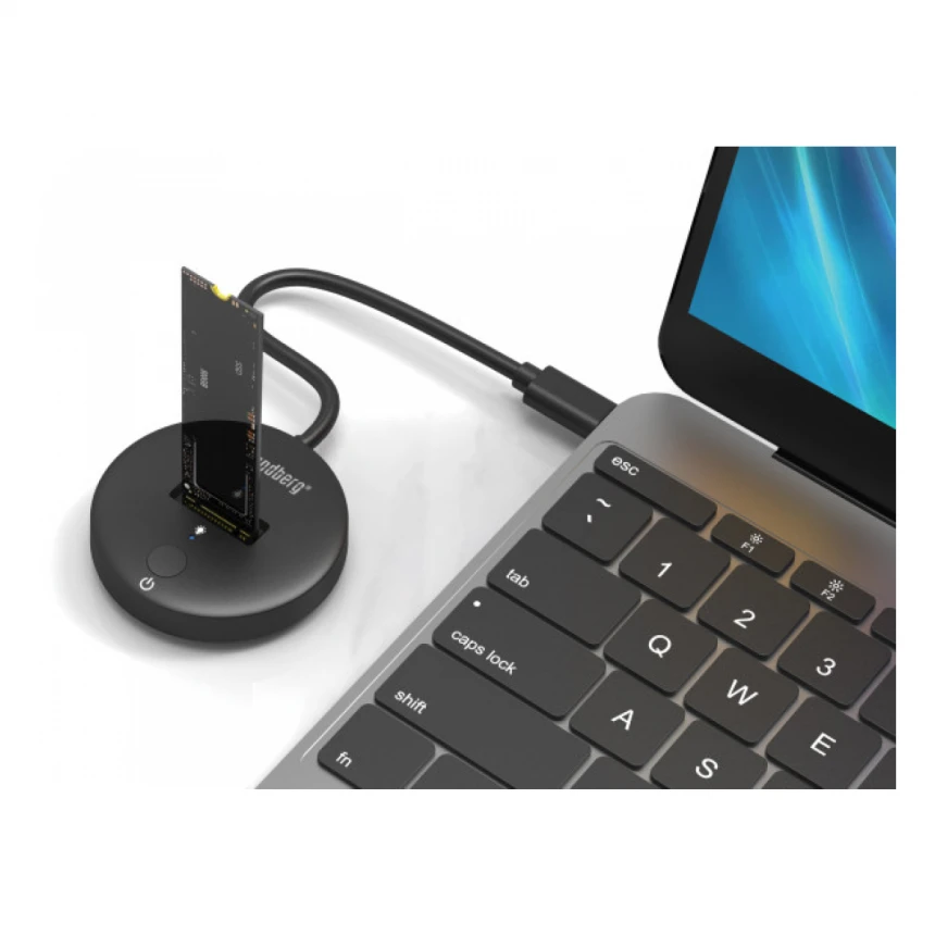 USB 3.2 Dock Sandberg za M.2+NVMe SSD 136-47
