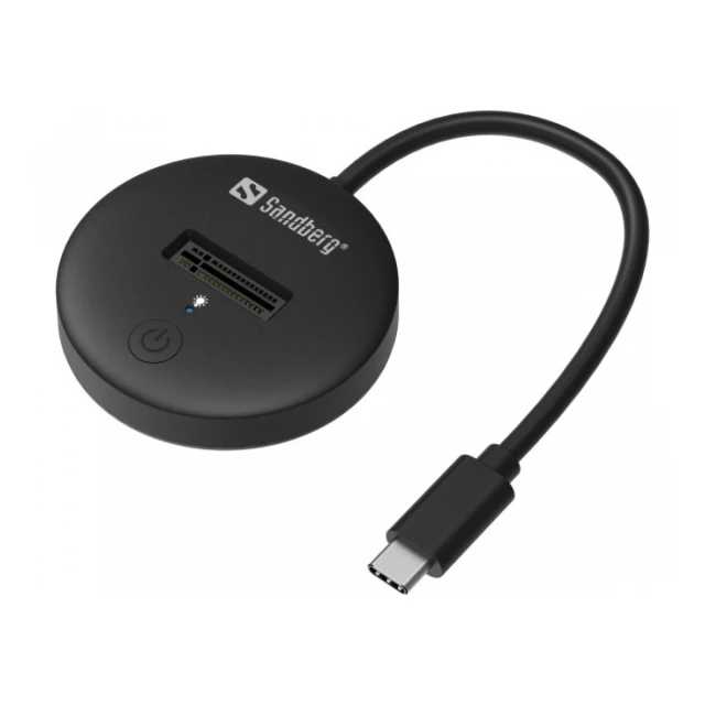 USB 3.2 Dock Sandberg za M.2+NVMe SSD 136-47