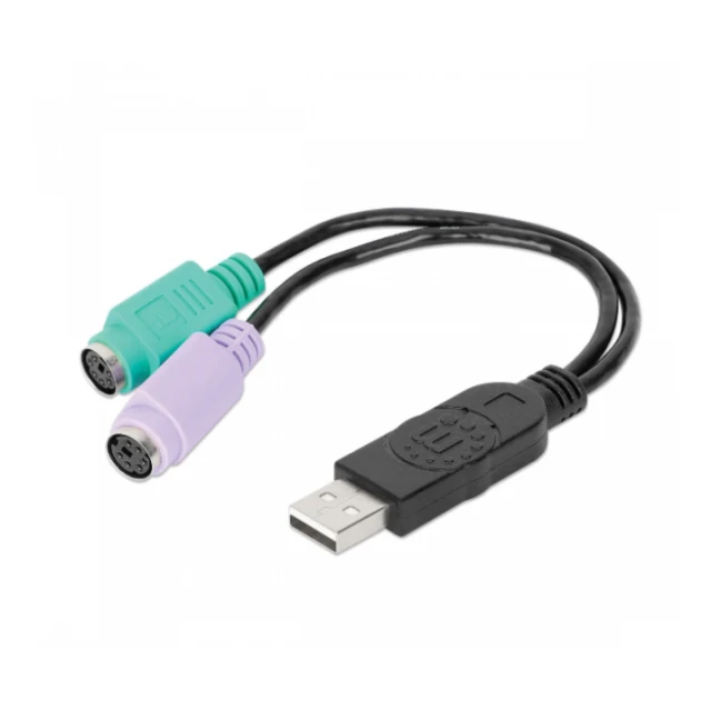 USB adapter Manhattan 179027 USB 2.0 - 2x PS/2