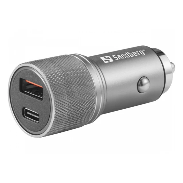 USB auto punjač Sandberg USB/USB-C 48W 441-50