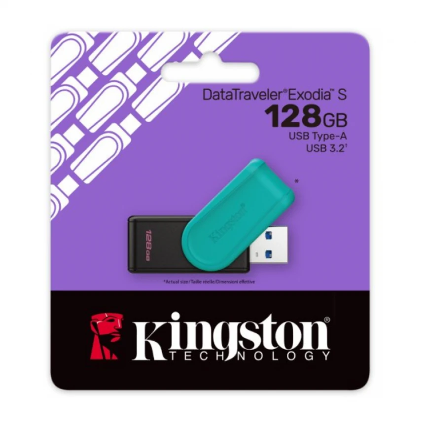 USB Flash Kingston 128GB DataTraveler Exodia USB3.2, DTXS/128GB