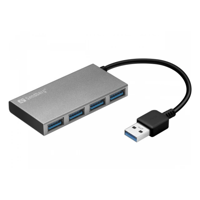 USB HUB 4 port Sandberg Pocket USB 3.0 133-88