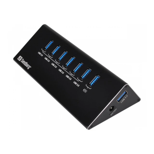 USB HUB 7 port Sandberg USB 3.0 sa napajanjem 133-82