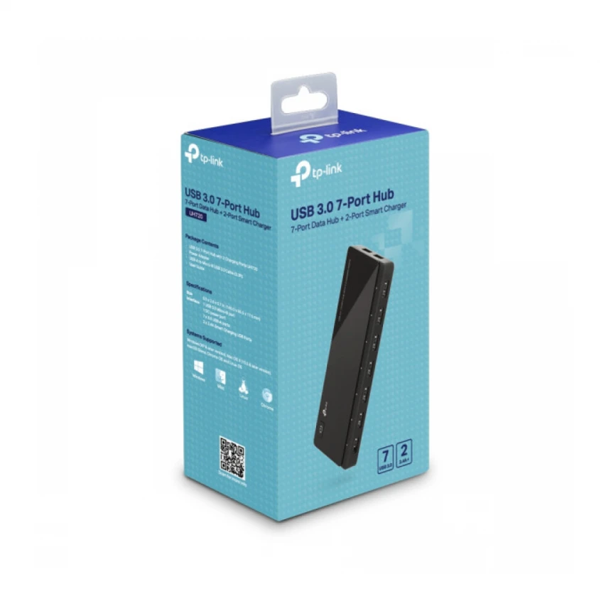 USB HUB 7 port TP-Link UH720 3.0 5V/2.4A
