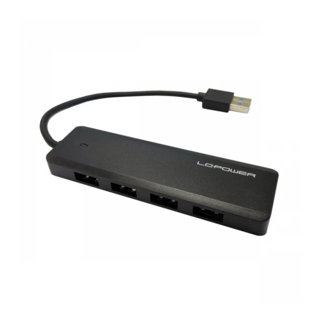 USB HUB LC Power LC-HUB-U3-4-V2 external USB3.2 Gen 1x1 HUB,4xUSB-A, 1xUSB-C,