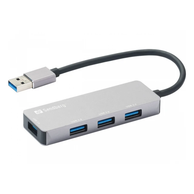 USB HUB Sandberg 333-67 1 x USB3.0 + 3 x 2.0 SAVER