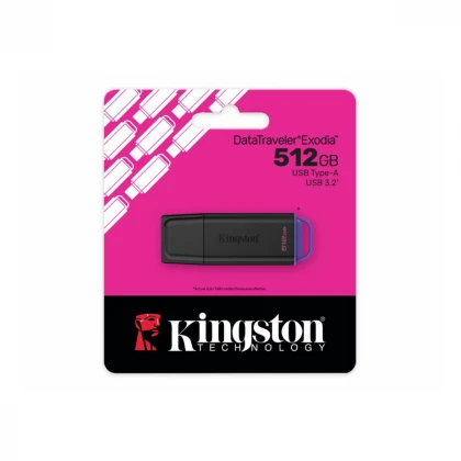 USB memorija KINGSTON DTXG2/512GB/DataTraveler Exodia G2/3.2/crna