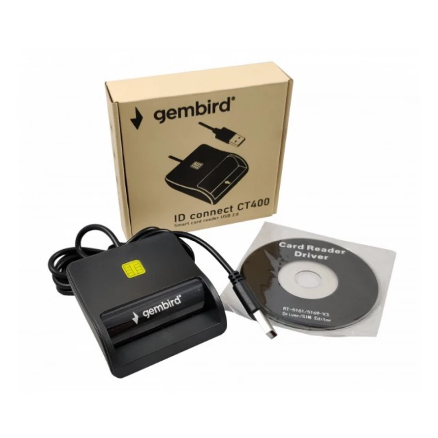 USB Smart Card Reader Gembird CRDR-CT400