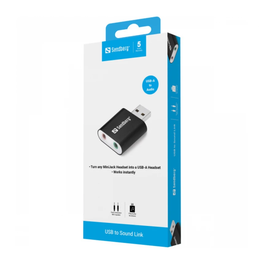 USB zvučna karta Sandberg 133-33
