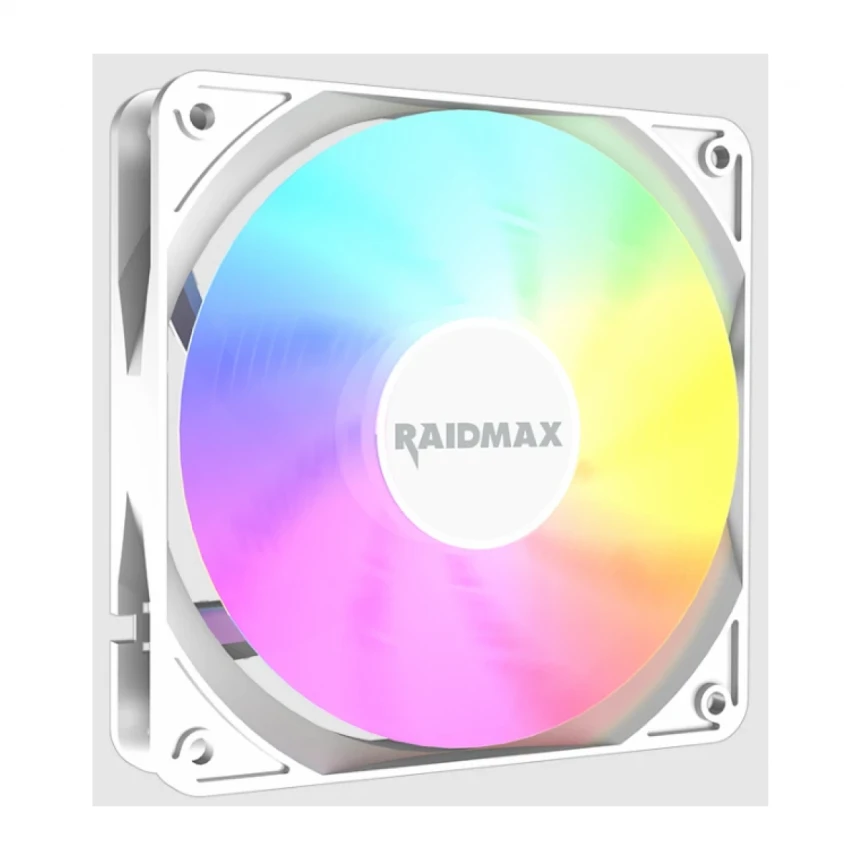 Ventilator 120mm Raidmax X-AIR ARGB White, NV-X120FWP