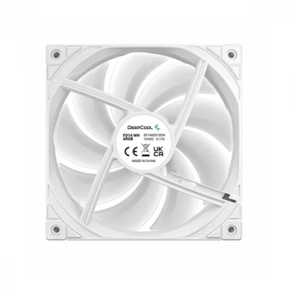 Ventilator 140mm DeepCool FD14 ARGB, R-FD14-WHAPN1-G