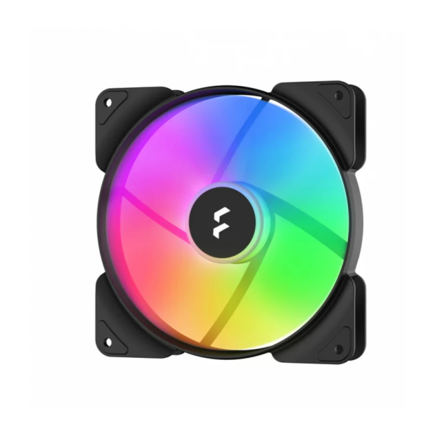 Ventilator 140mm Fractal Dsign Aspect 14 RGB PWM Black Frame FD-F-AS1-1405