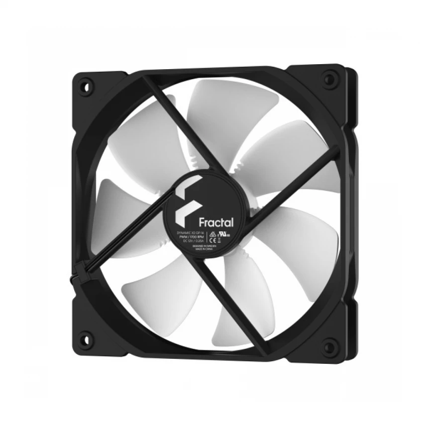 Ventilator 140x140 Fractal Design Dynamic X2 GP-14 PWM,FD-FAN-DYN-X2-GP14-PWM-WT