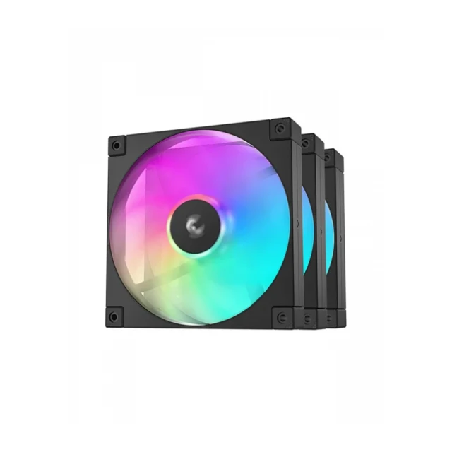 Ventilator 3-in-1 Pack DeepCool FD14Â ARGB Black, R-FD14-BKAPN3-G