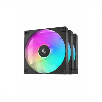 Ventilator 3-in-1 Pack DeepCool FD14Â ARGB Black, R-FD14-BKAPN3-G
