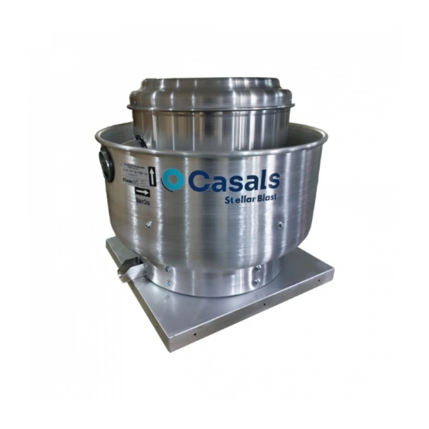 VENTILATOR CENTRIFUGALNI KROVNI ALU CASALS STELLAR BLAST 450 SM4 1,1kW 1000rpm 2