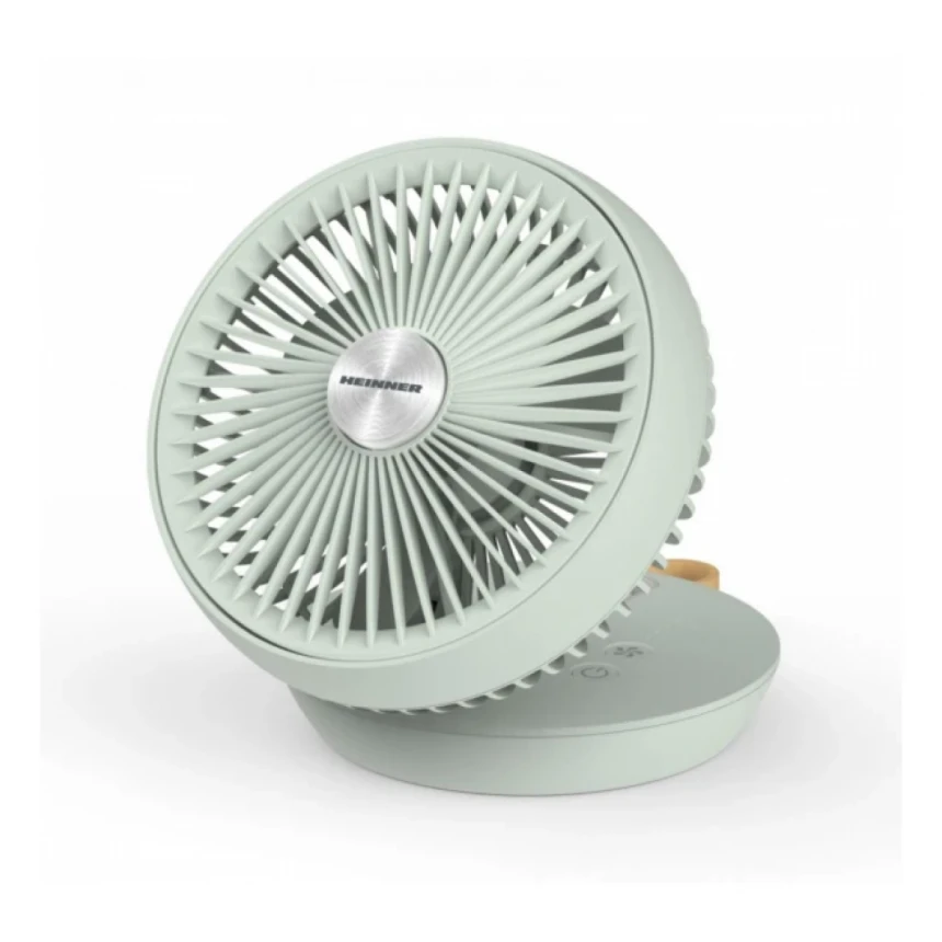 Ventilator HEINNER HMF-LC4000GR/5W/4000mAh/type-C/sklopivi