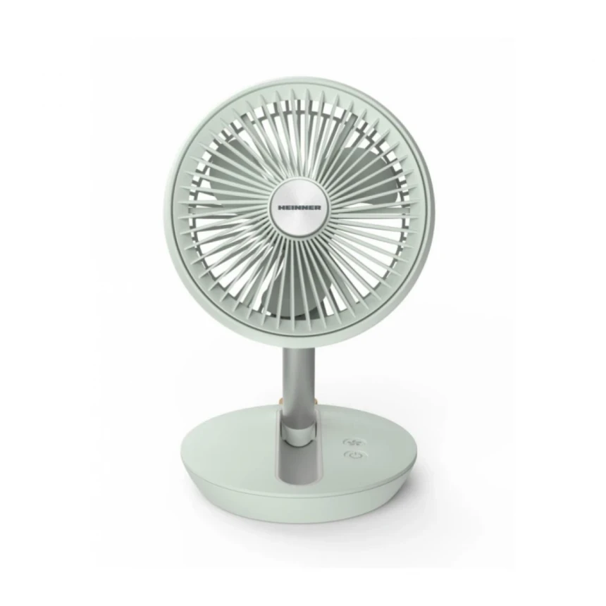 Ventilator HEINNER HMF-LC4000GR/5W/4000mAh/type-C/sklopivi