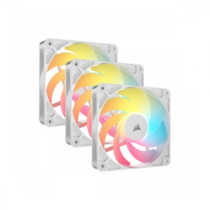 Ventilatori Corsair 3x RS120-R ARGB 120mm PWM-Triple Pack - White, CO-9050197-WW