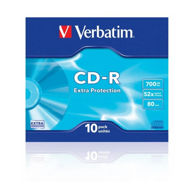 Verbatim CD-R 700MB 52X 10PK (43415)