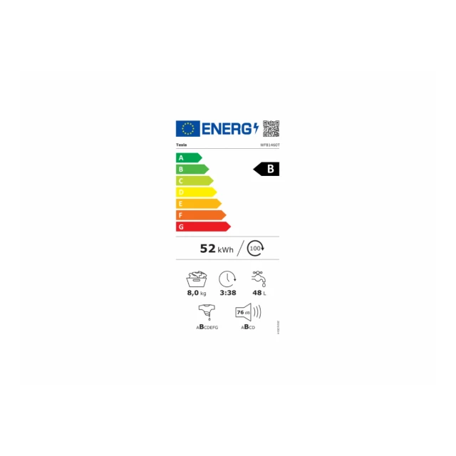 Veš mašina TESLA WF91460T inverter/9kg/1400 obrtaja/A/85x59,5x56cm/bela