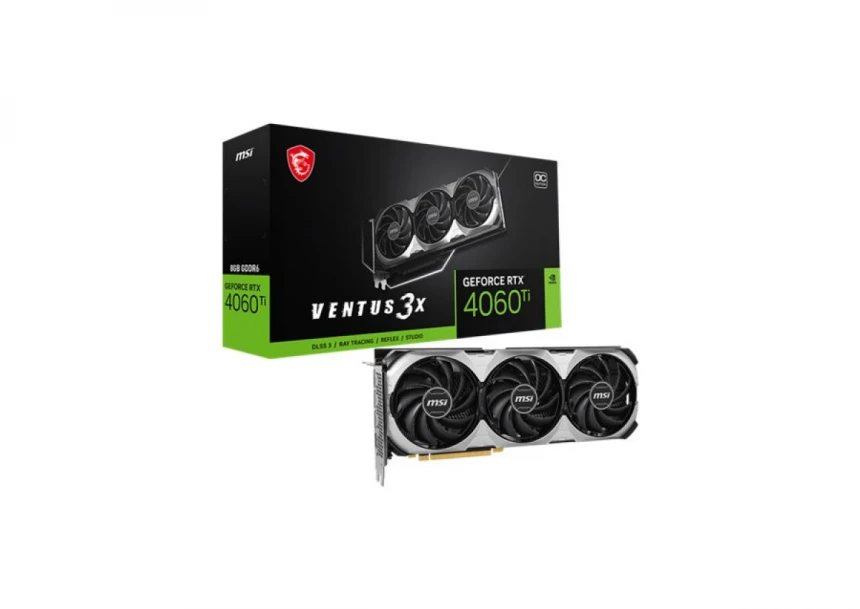 VGA MSI RTX 4060TI VENTUS 3X 8G OC