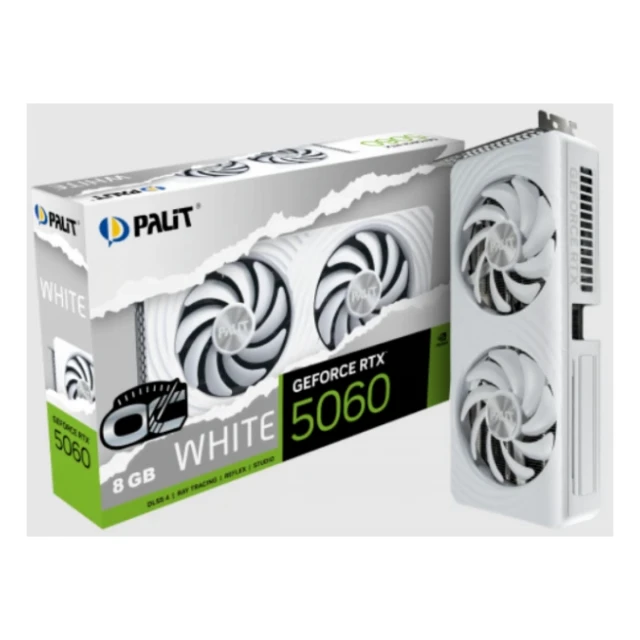VGA PALIT RTX 5060 White OC 8GB GDDR7