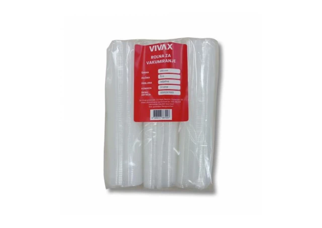 VIVAX HOME rolna za vakumiranje 200mm x 5m / 3 rolne