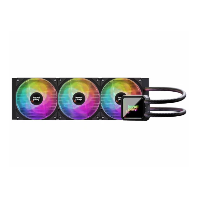Vodeno hladenje za CPU LEVELPLAY Combat Liquid 360 AIO/crna