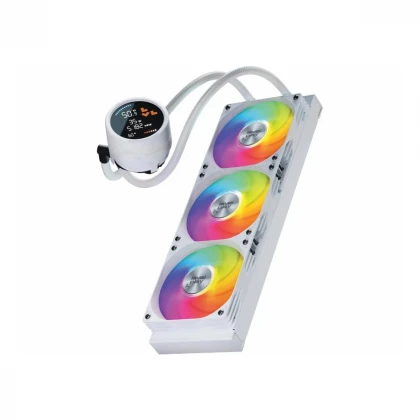 Vodeno hladenje za CPU LEVELPLAY Combat Liquid 360 HUD AIO/sa ekranom/bela