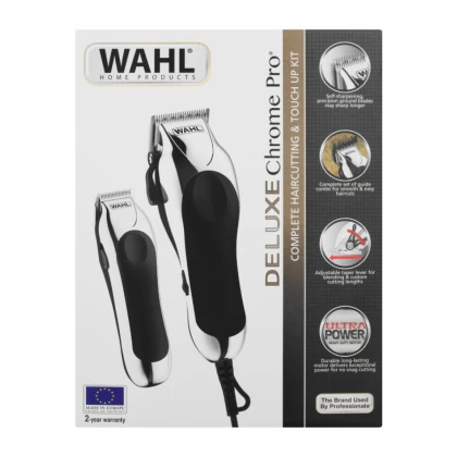 Wahl Deluxe chrome Pro combo 20103-0467