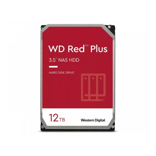 WD 12TB 3.5 inča SATA III 256MB 7200rpm WD120EFBX Red Plus hard disk