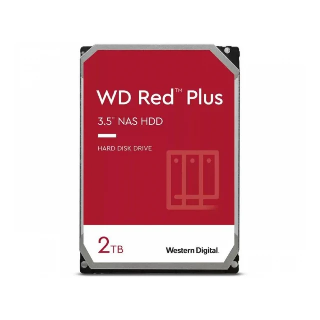 WD 2TB 3.5 inča SATA III 64MB WD20EFPX Red Plus hard disk hard disk