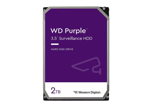 WD 3,5" SATA 2TB Purple Surveillance WD23PURZ