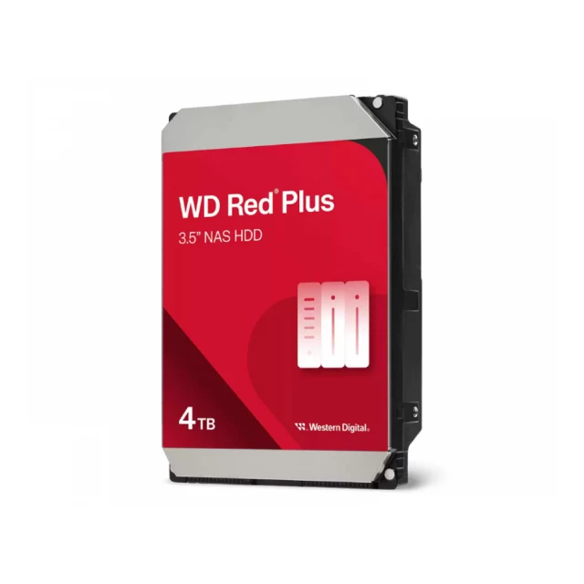 WD 4TB 3.5 inča SATA III 128MB WD40EFZZ Red Plus hard disk