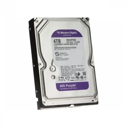 WD 4TB 3.5 inča SATA III 128MB IntelliPower WD44PURZ Purple hard disk