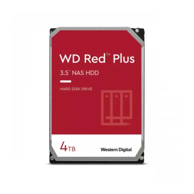 WD 4TB 3.5 inča SATA III 256MB IntelliPower WD40EFPX Red Plus hard disk