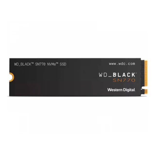 WD 500GB M.2 NVMe Gen4 SSD WDS500G3X0E SN770 Black 