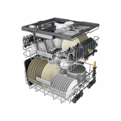 WHIRLPOOL W7I HP40 L ugradna mašina za pranje  sudova -60cm 