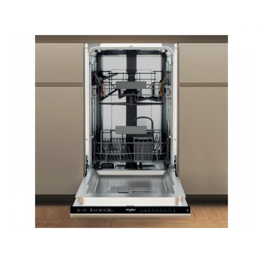 WHIRLPOOL WH2IC10BS7LA0 ugradna mašina za pranje sudova – 45cm 