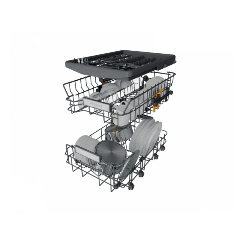 WHIRLPOOL WH6IB10BS7LA0 ugradna mašina za pranje sudova – 45cm 