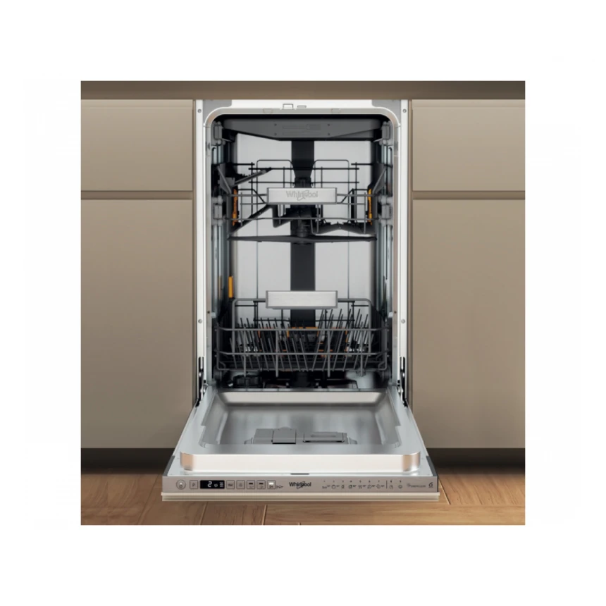 WHIRLPOOL WH6IB10BS7LA0 ugradna mašina za pranje sudova – 45cm 