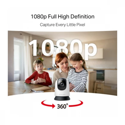 WiFi kamera Mercusys MC200 PTZ/FHD/Micro SD