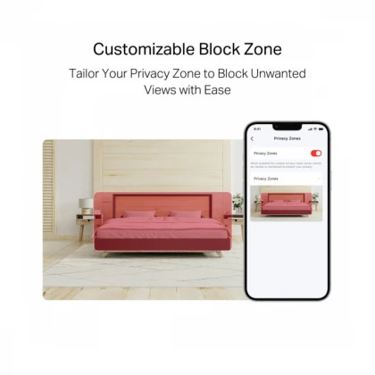 WiFi kamera Mercusys MC210 PTZ/2K/3MP/Micro SD